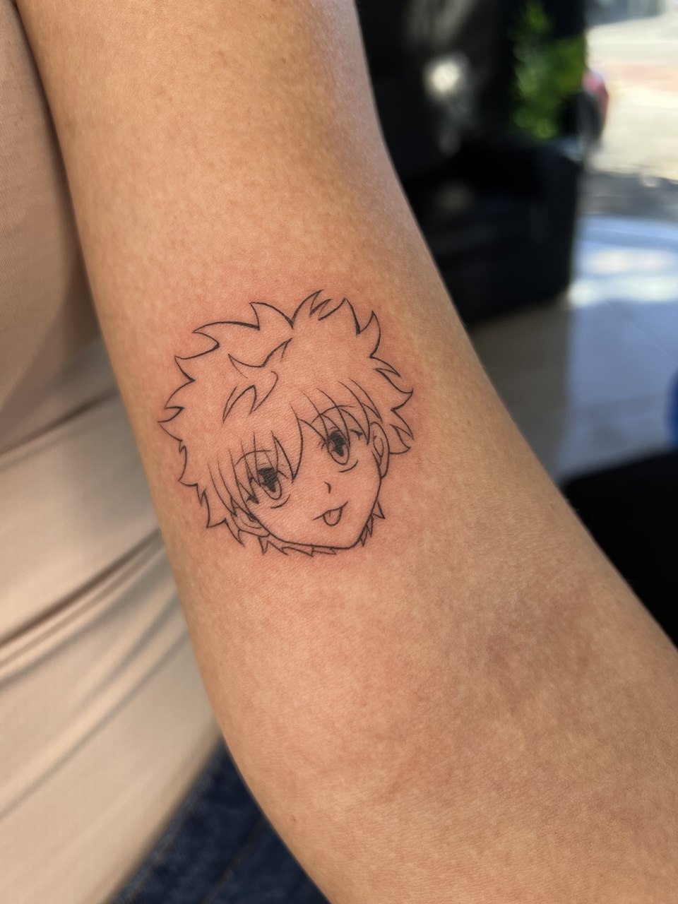 Exemplo de tatuagem menor feita no Bankai Tattoo Studio